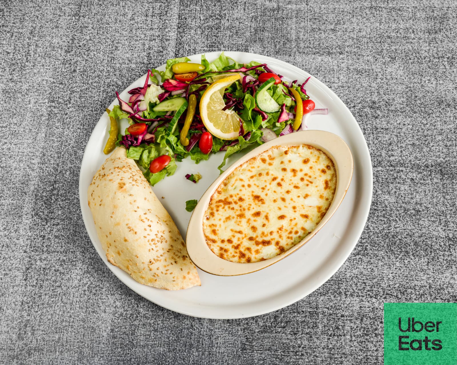 Pizza Moussaka de chez A&S Express Pizza